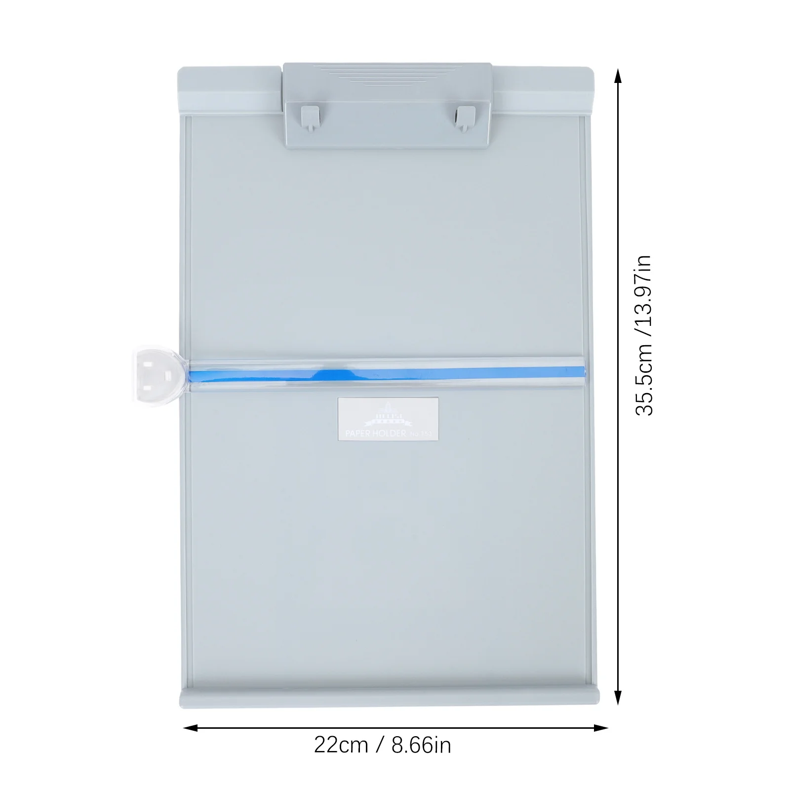 Porta documenti ergonomico in plastica Supporto per copia per scrivania Supporto da lettura regolabile per documenti Rapporti Raccoglitori Uso studio in ufficio