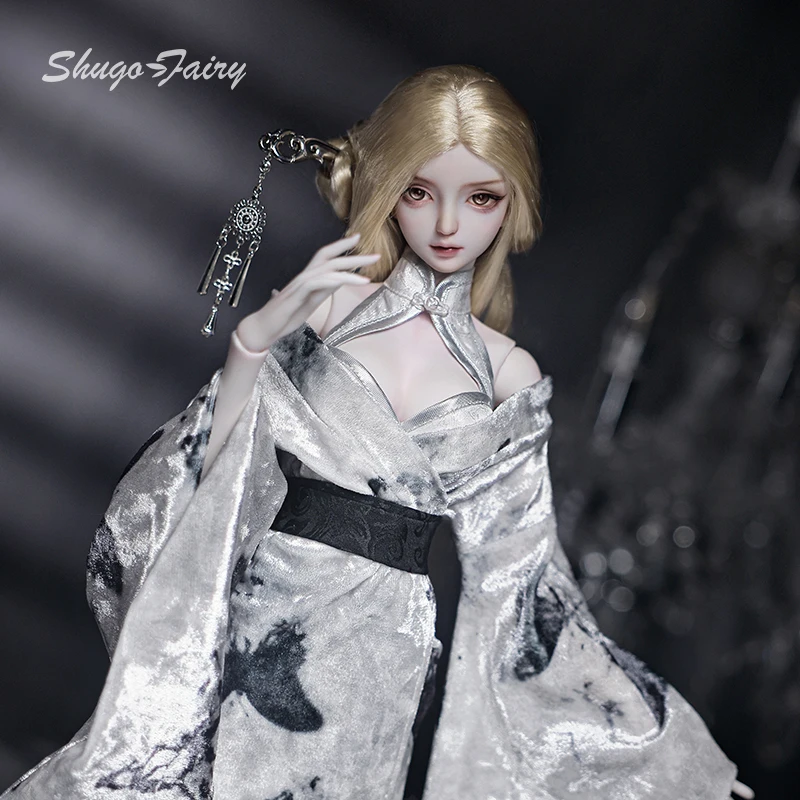 

Willow 1/3 BJD Doll Xinyi New Chinese Style Fullset Velvet Texture Cheongsam Jointed Dolls Collection Shugafairy Collection Gift