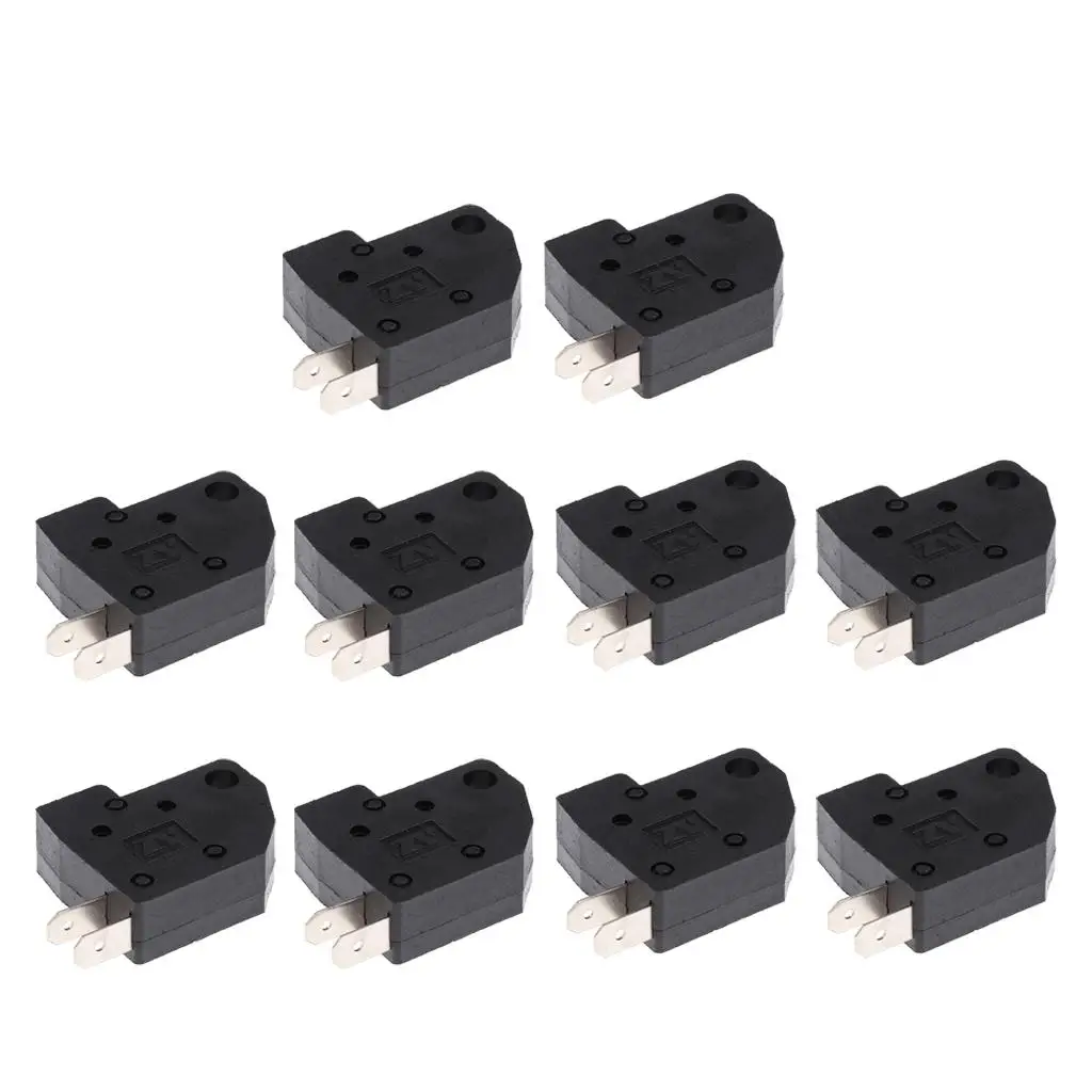 Black Plastic Front Brake Lever Switch Motorcycle Brake Parts for Spare Parts for Scooter 139qmb Users