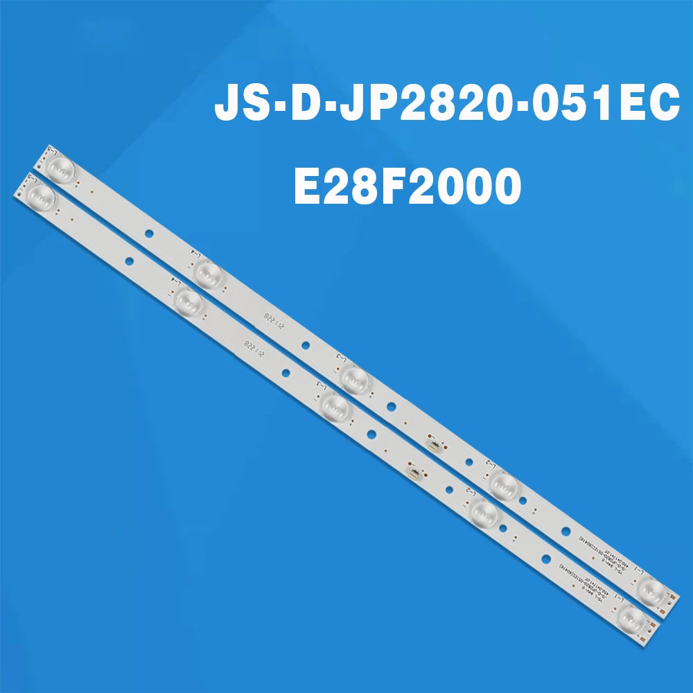 2Pcs/Set LED Backlight Strip For AKAI 28'' TV JS-D-JP2820-051EC 60416 71220 MCPCB E28F2000 D28-F2000