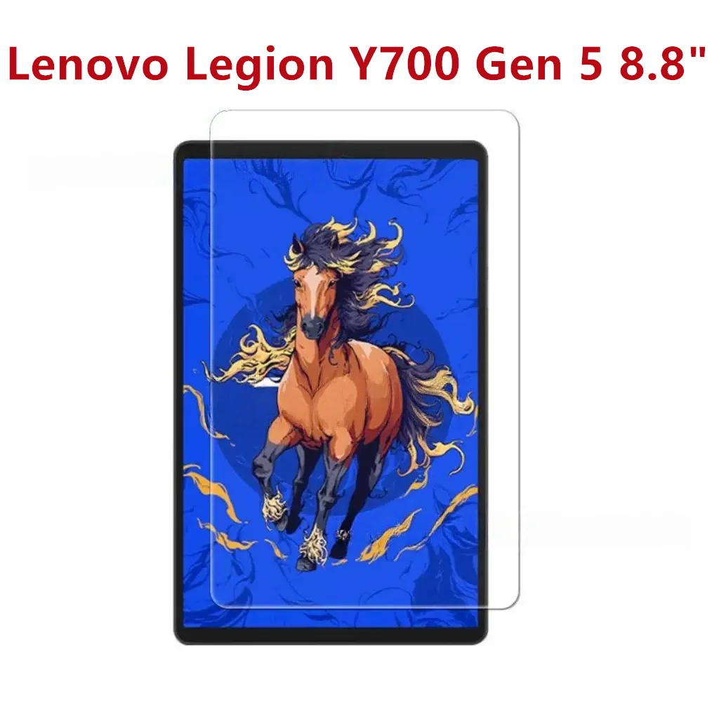 

1 PCS Tempered Glass Screen Protector For Lenovo Legion Y700 Gen 5 2 3 4 2025 2026 8.8 Inch Anti-Scratch HD Protective Film
