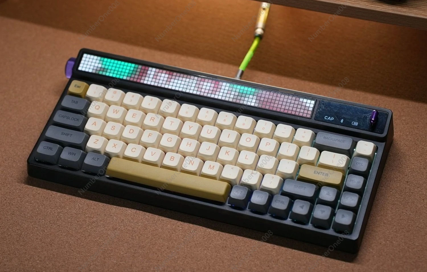 美的キーキャップ シャインスルーテーマ かわいい メカニカルキーボード用 女の子向け カスタムPBTキーキャップセット