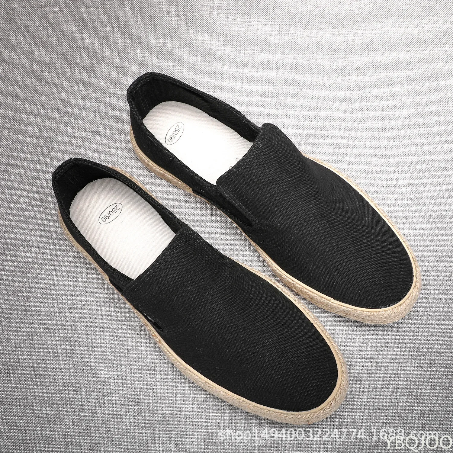 Spring Autumn Fashion Men Canvas Shoes Espadrilles Men Casual Slip on Breathable Loafers Men Flats Shoe Zapatos Hombre