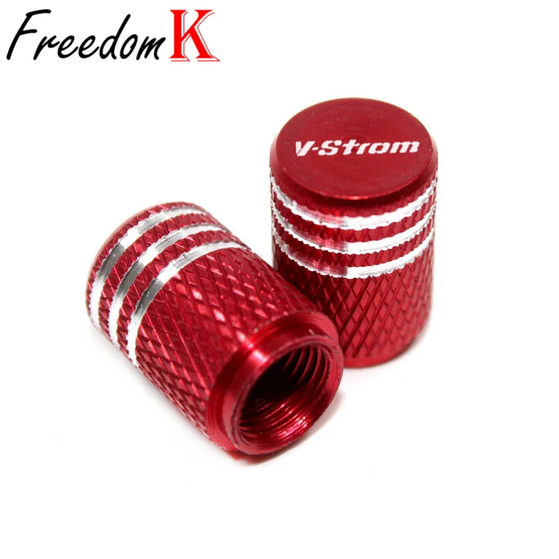 For VSTROM DL250 DL650 V-Strom DL1000 DL 650/XT 1000/XT Motorcycle CNC Accessorie Wheel Tire Valve Stem Caps Airtight Covers