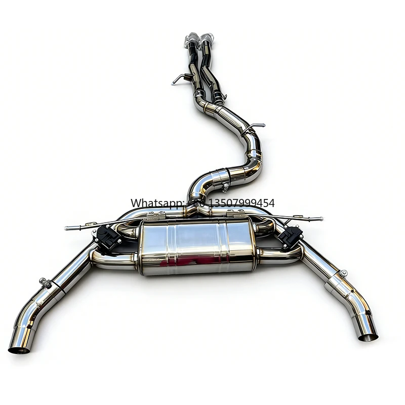 SDO Valvetronic Catback Exhaust Pipes for RS3 8Y Facelift 2024-2025 304 Stainless Steel GPF-Back Valved Exhaust System