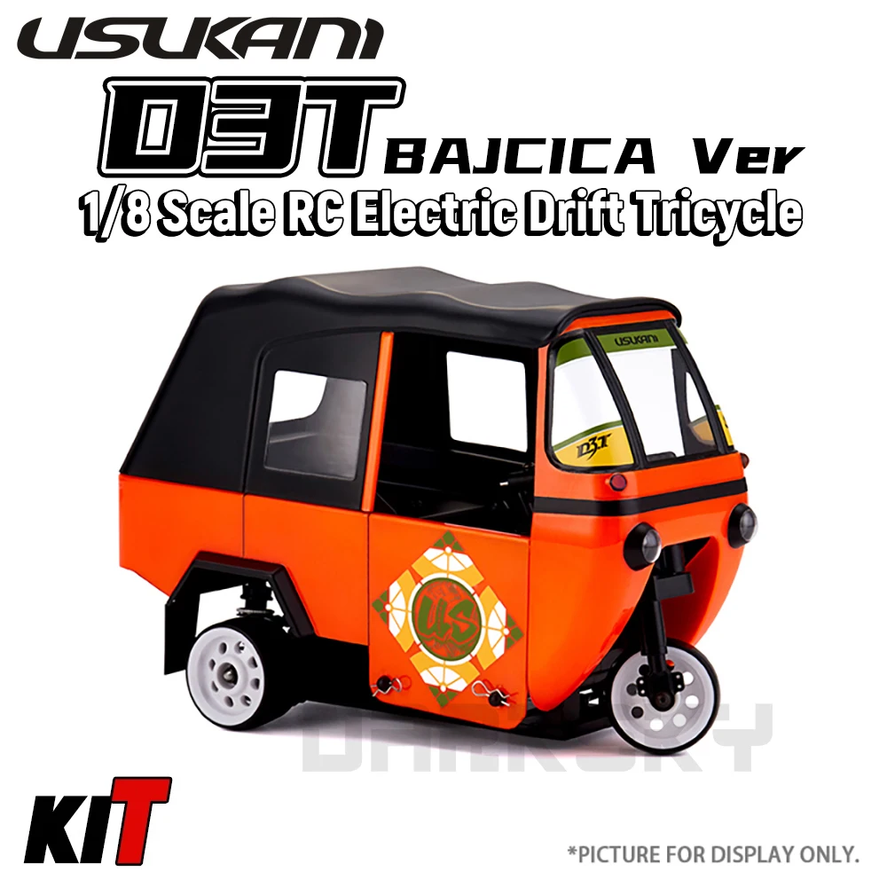 

USUKANI D3T BAJCICA версия комплект 1/8 масштаб RC электрический пульт дистанционного управления дрейф трехколесный велосипед с пустой рамой для взрослых детские игрушки