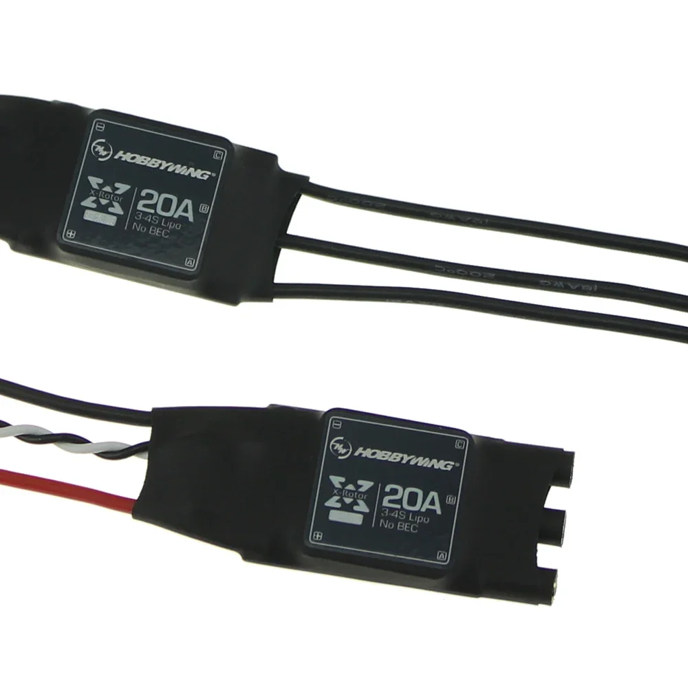 Hobbywing XRotor 20A 15A Brushless ESC 2-6S No BEC High Refresh XRotor Speed Controller For RC FPV Airplane UAV Quadcopter Drone