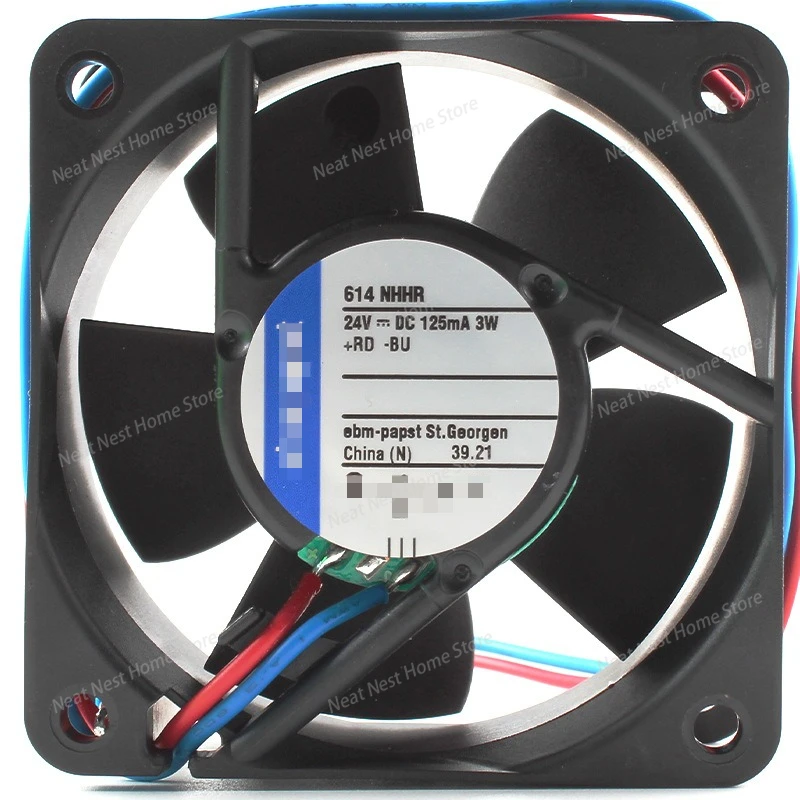 614NHHR для ebmpapst 6025 24 В 125 мА 3 Вт инверторный вентилятор