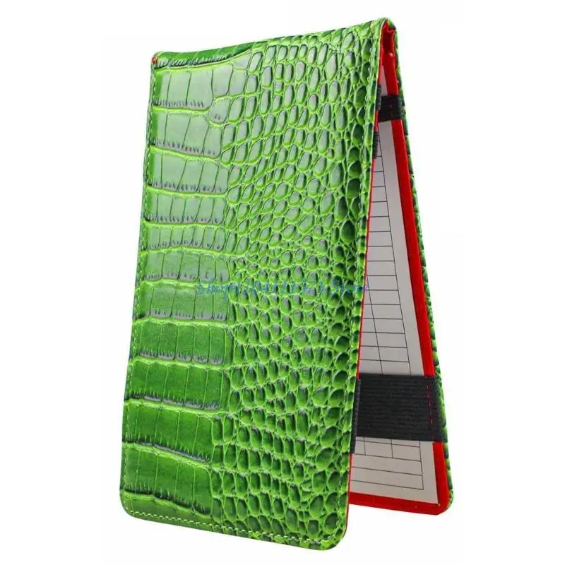 

P9FC Держатель для карточек для гольфа PU Карта для игры в гольф