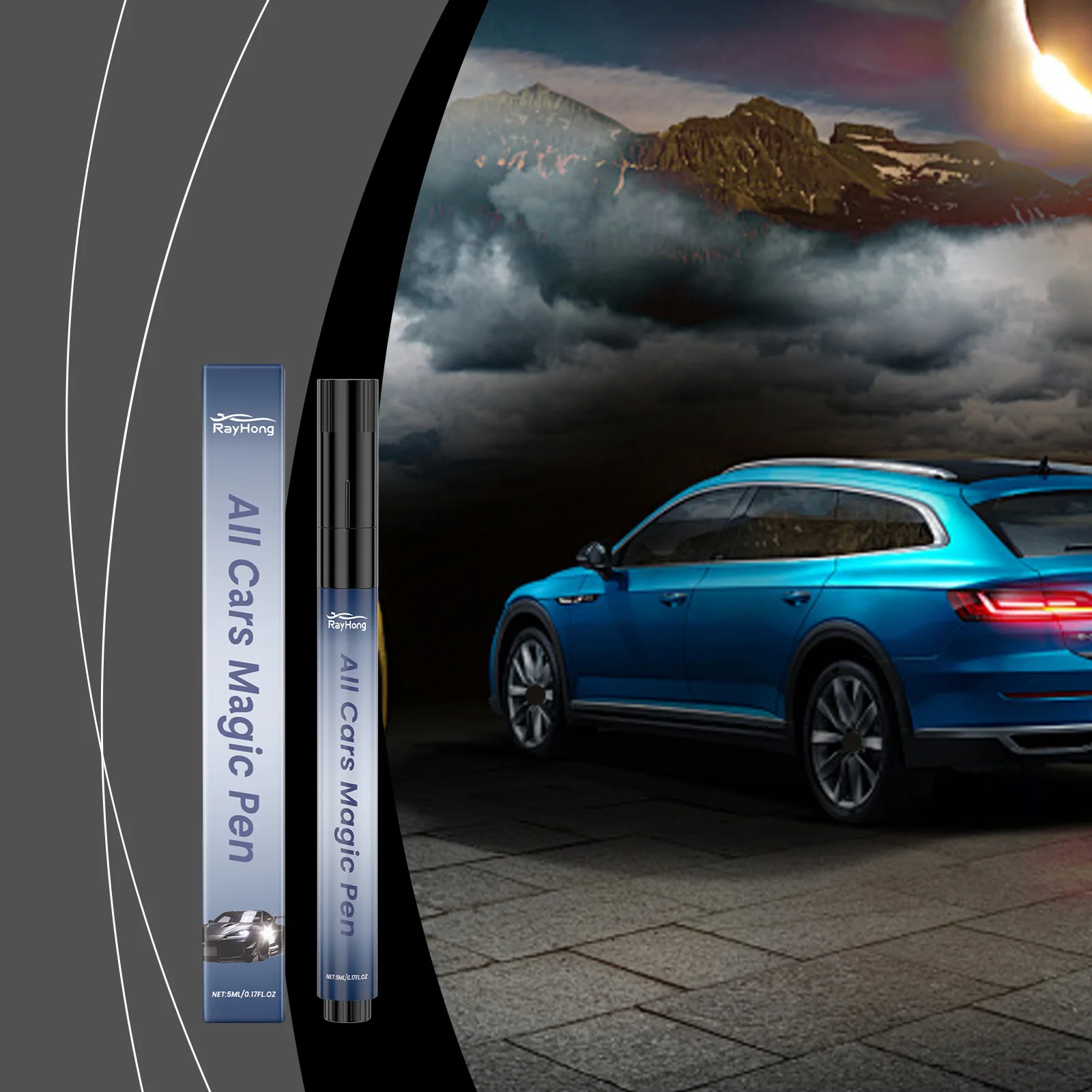 Bolígrafo reparador de pintura de coche Original para arañazos de pintura hechos de fábrica, especial para pintura blanca perla y negra