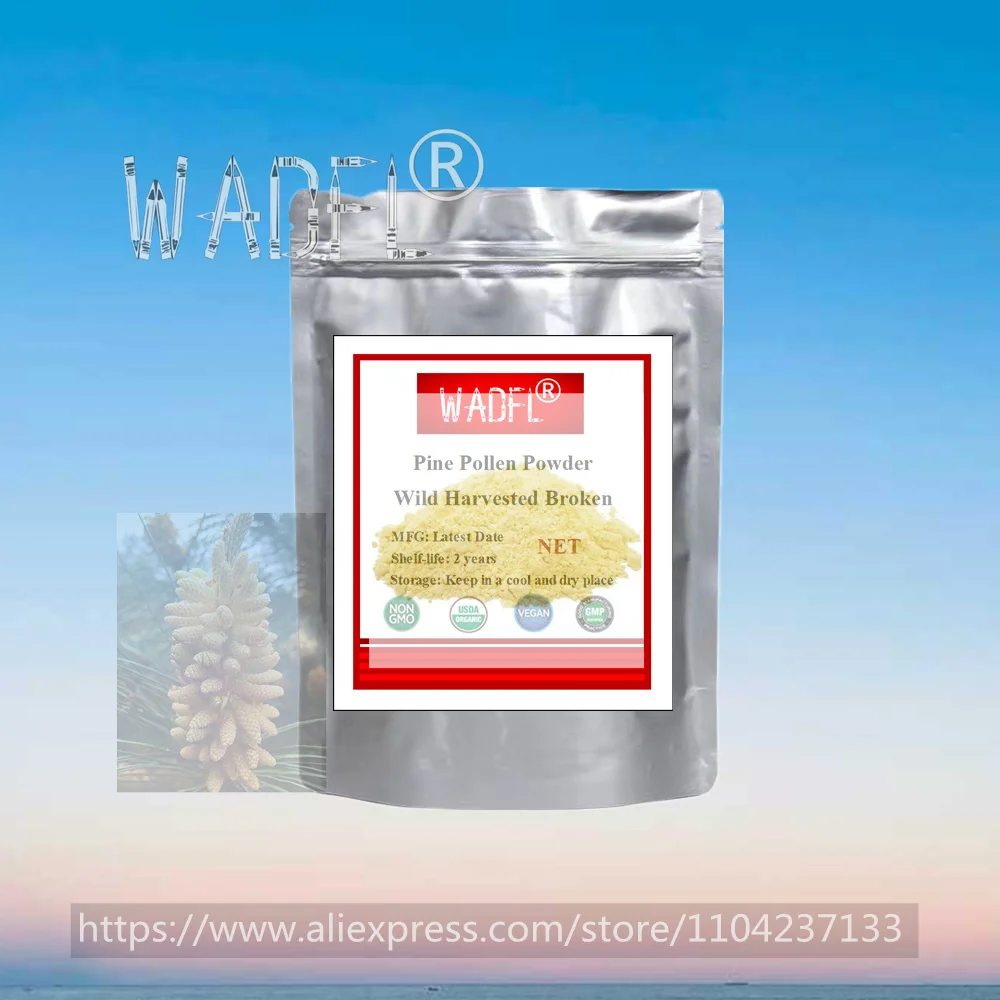 

Customized Natural PinePollen Powder,Broken WallPine Polen Double Deck Plastic Bag for Global Distributors