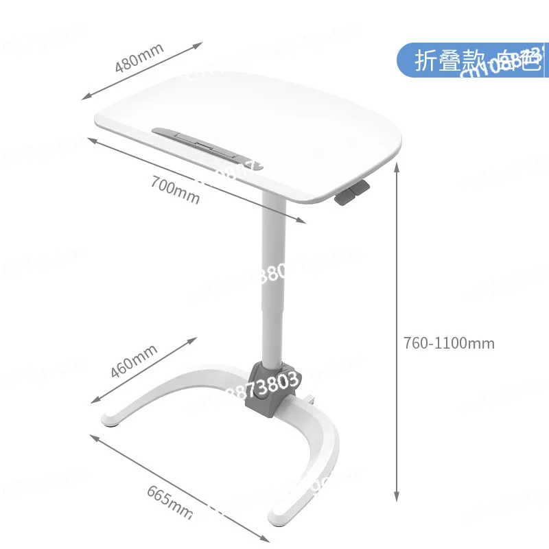 

Foldable Easy Storage Mobile Lifting Desk Office Computer Desk Conference Bedside Table