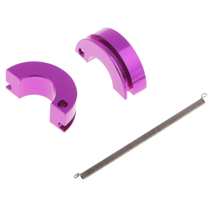 1 Set 102273 (02048) 122273 Aluminum Alloy Clutch Shoe Engine Upgrade Parts For HSP Nitro 1/10 4WD RC Car Purple Remote Control