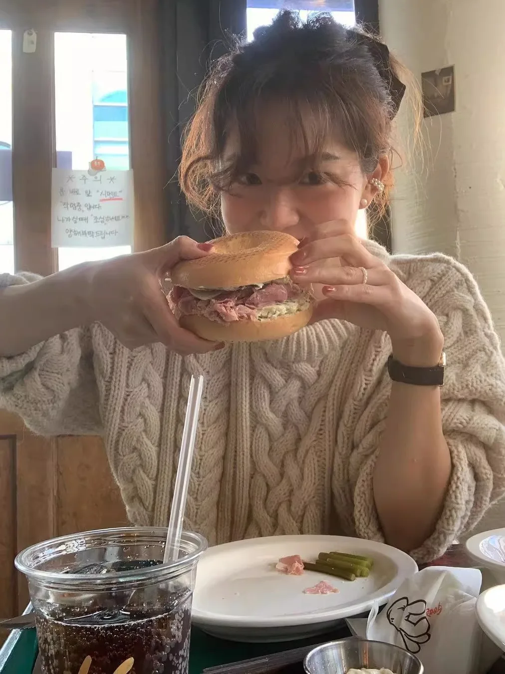 

Женский классический винтажный свободный повседневный шерстяной свитер с узором косы, теплый, утолщенный, осенне-зимний, вязаный, с длинными рукавами