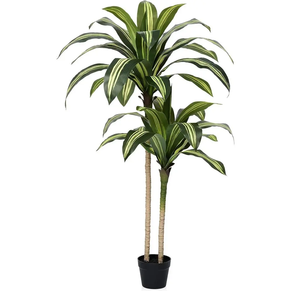 

Устойчивое к УФ-излучению высокое искусственное дерево драцена в горшке – комнатное растение для декора дома и офиса