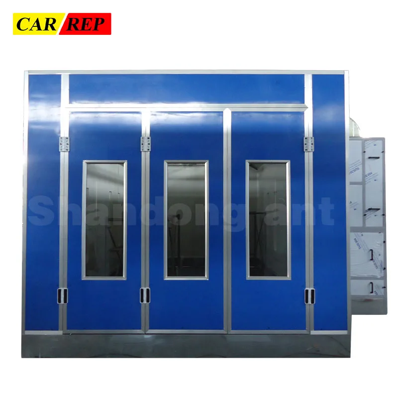 Hot Sale Spray-baking Booth Electric Heating Type With Infrared Lamps Car Body Baking Oven Solvent Based Room Made In CN CE