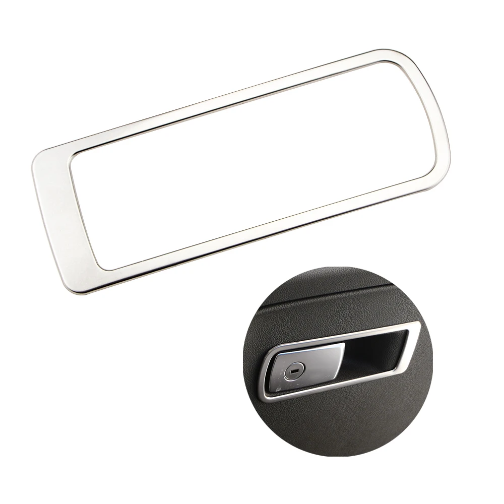 Car Copilot Glove Storage Box Handle Cover Trim for Bmw X3 G01 X4 G02 2018 - 2023 Decoration Sticker Accessories