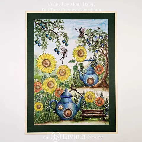 Коллекция «Сумеречный чай»: штампы, эльфы, силиконовые штампы, графика, живопись, шаблоны для украшения, поздравительная открытка своими руками, новинка 2025 года топ 8 причудливые марки - №3