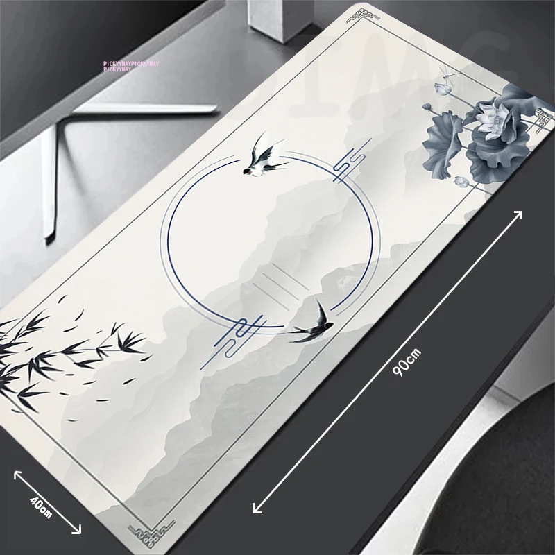 Large Gaming Mousepads Abstract Mouse Pad Computer Mousepad Mouse Mat 90x40cm Desk Pads For PC Keyboard Mats Table Rug