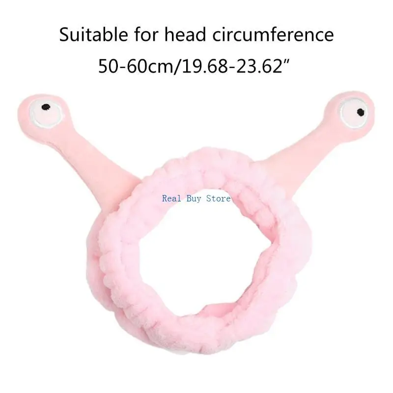 U13D المرأة غسل الوجه رئيس الفخامة كرار كاريكاتير مضحك هوائي عيون عيون مرنة الشعر شريط الحلوى ملونة مكياج عمامة باندانا