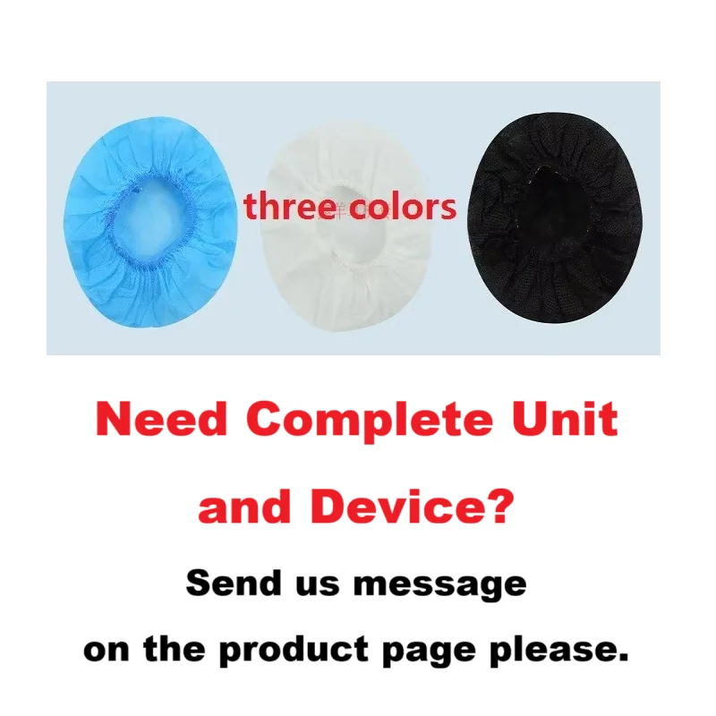100 Pcs/Lot Replace Headset Cups Earphone Headphone EarCup for 9D 12D 3D 8D 17D CELL 4025 HUNTER NLS Analyzer Non Woven Fabric