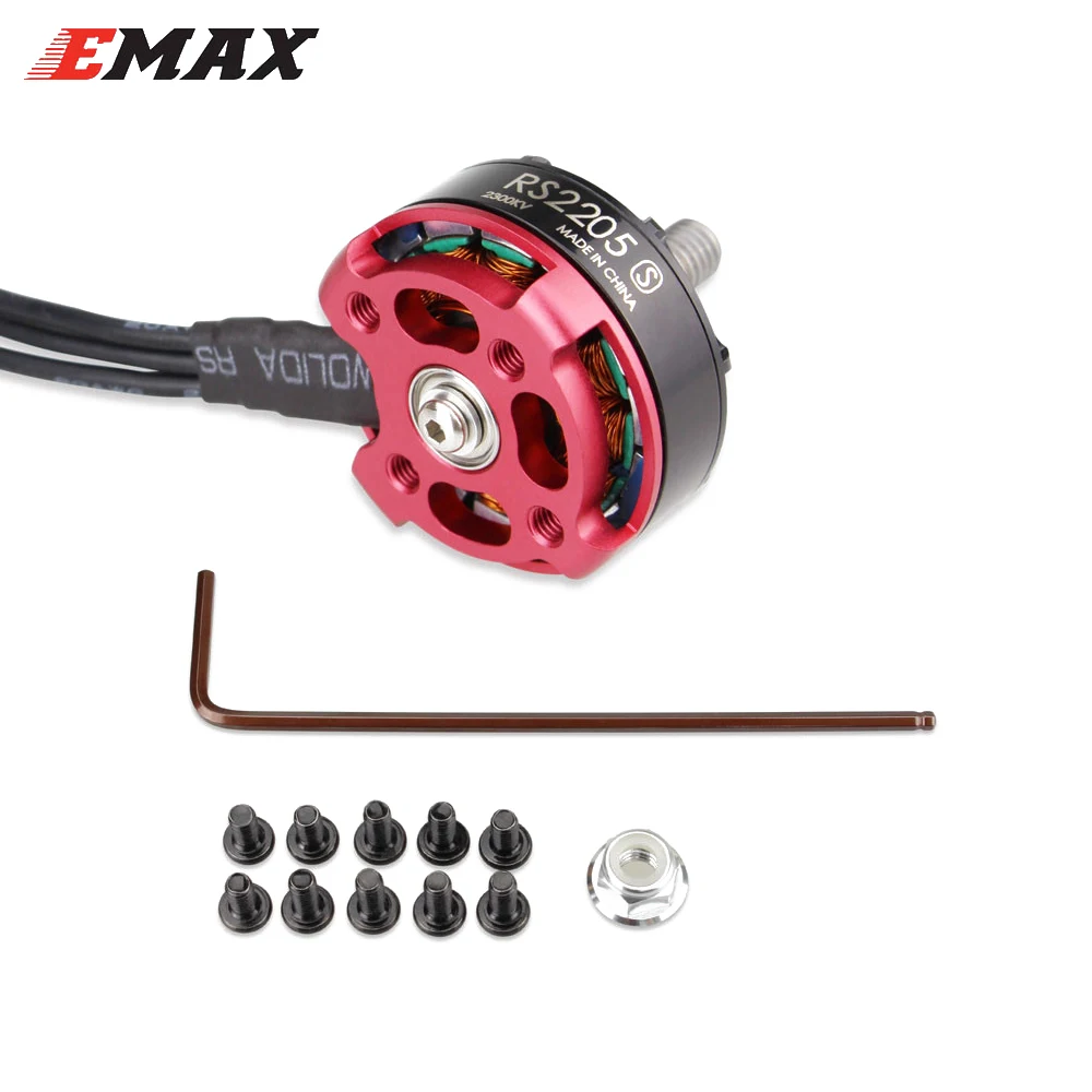 4set/lot EMAX RS2205S 2300KV/2600KV 3-4S CW Racing Edition Brushess Motor For QAVR250 RC Mini Drone Quadcopter Aircraft DIY Toy