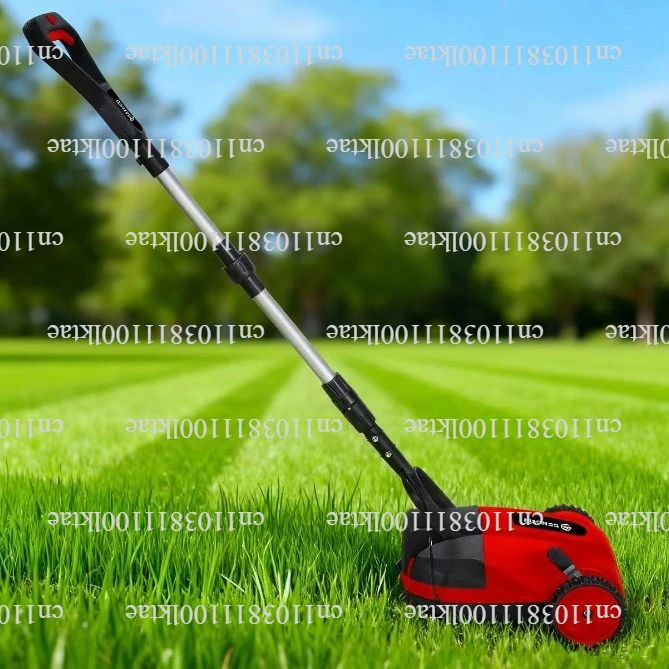 Electric Lawn Mower,, Household Garden Lawn Mower, Mower Hand-held, Portable and Rechargeable