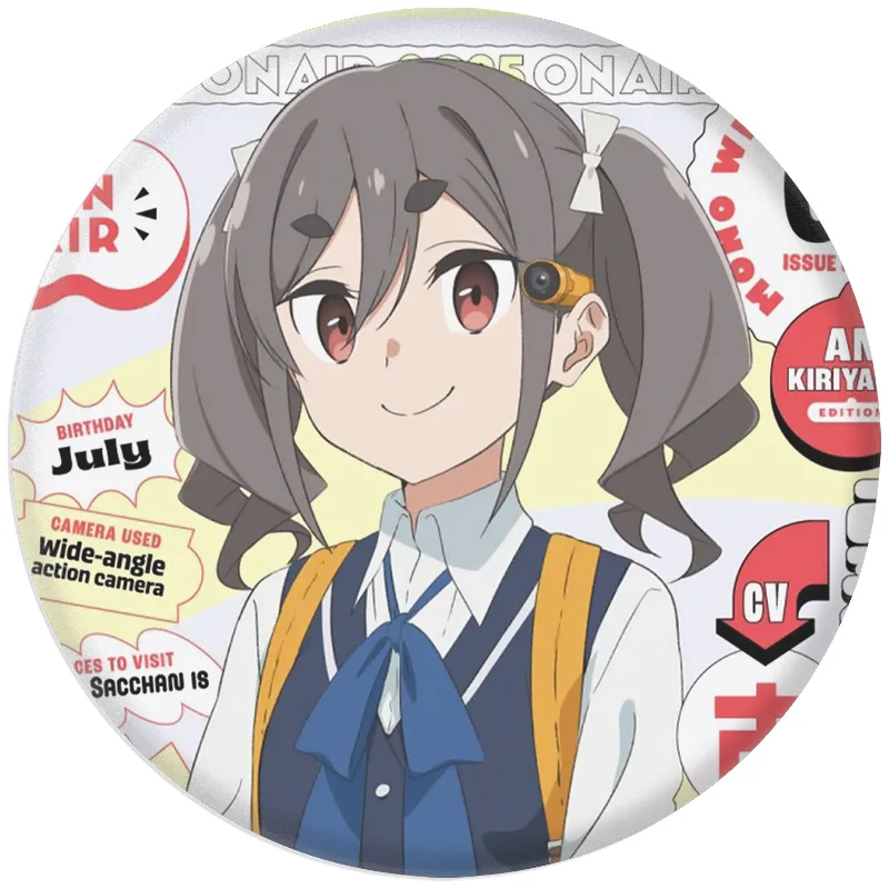 Anime mono Cosplay COSTUME Acrylic Key Chains Keyring Prop Xmas Gift