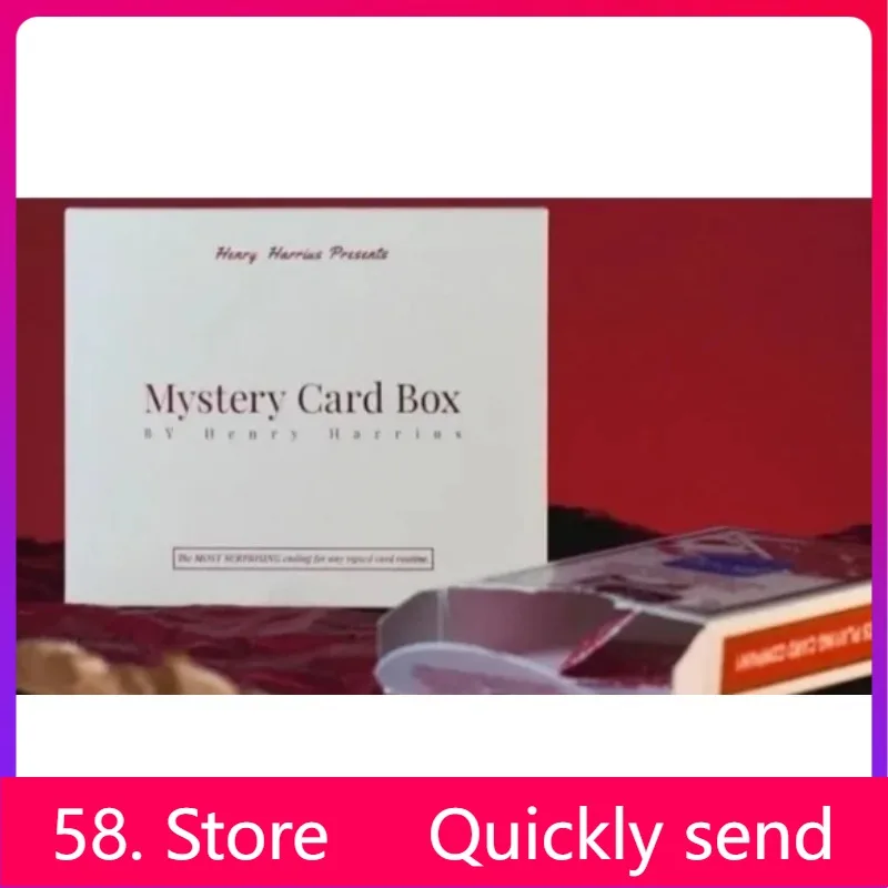 New 2025 Mystery Card Box by Henry Harrius - Magic tricks ( 58 Store Download )