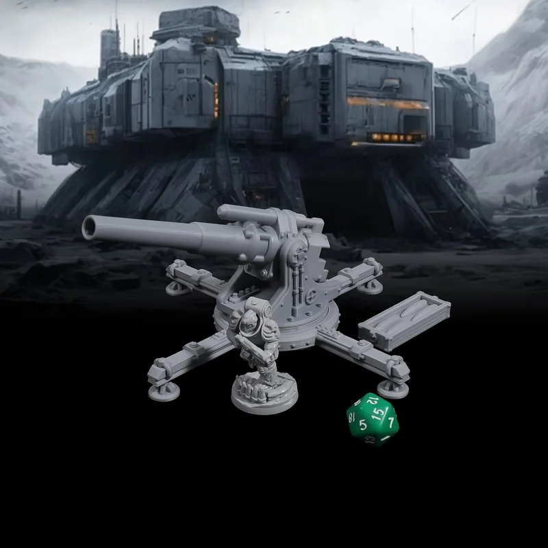 28mm Sci-fi Miniature Terrain Set Perfect for Tabletop Games and RPG Sci-Fi Scenery Builds，Strategy Game Enthusiasts Gift