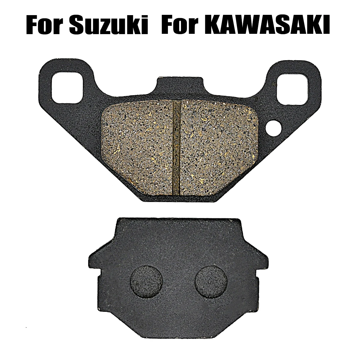 For Suzuki KSR KMX KX KLE ZZR ZXR ZR KLX GPZ KL KLR 125 200 250 400 500 650 For SUZUKI GSXR50 GN125 Motorcycle Rear Brake Pads