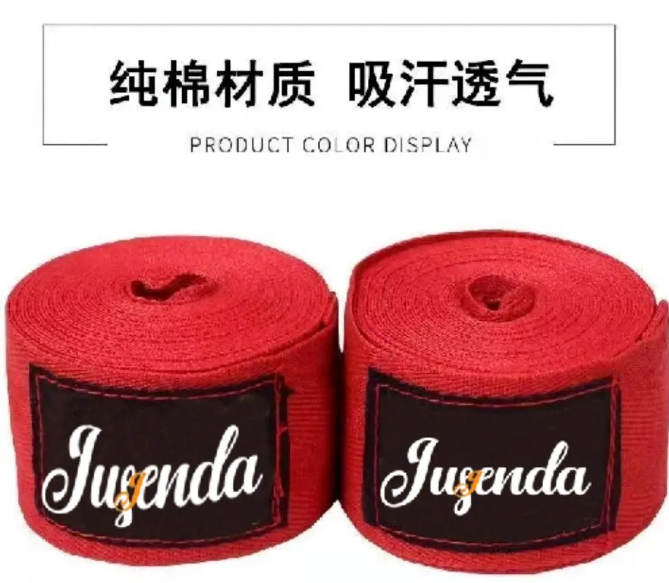 2 Rolls Jusenda 3/5M Boxing Bandage Micro-Elastic Hand Wrist Protector Handband Bandage Fitness Fist Bandage