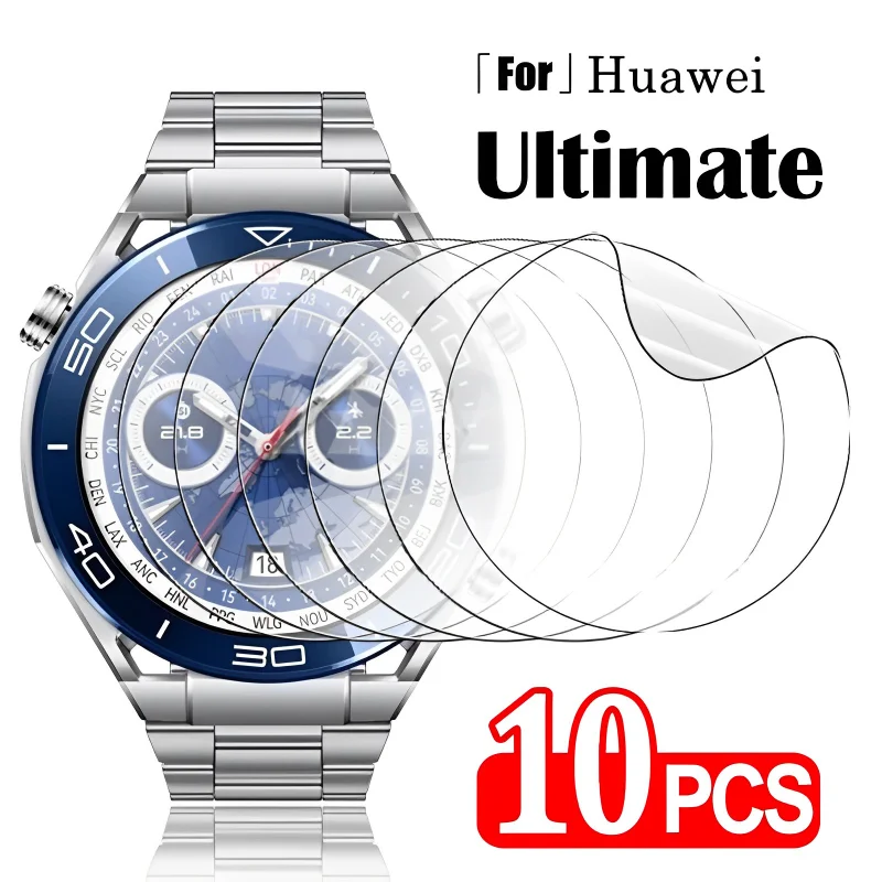 1-10Pcs Soft Hydrogel Film for Huawei Watch Ultimate Screen Protector 3D Curved Anti-scratch Film for Huawei Ultimate Not Glass