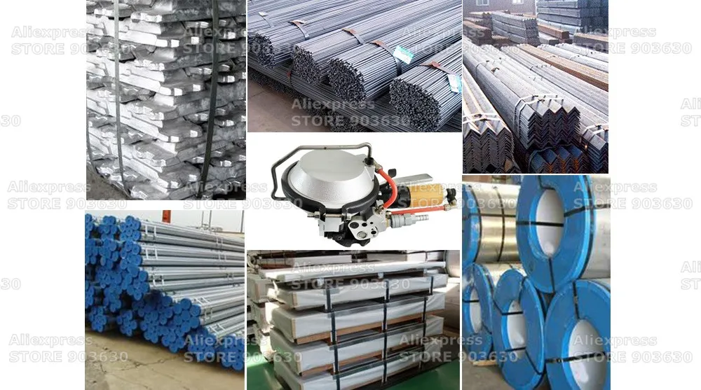 Pneumatic Steel Strapping Tool  Combination Strapping machine Metal Strap Banding Tool Tensioner Sealer Handheld A480/KZ19