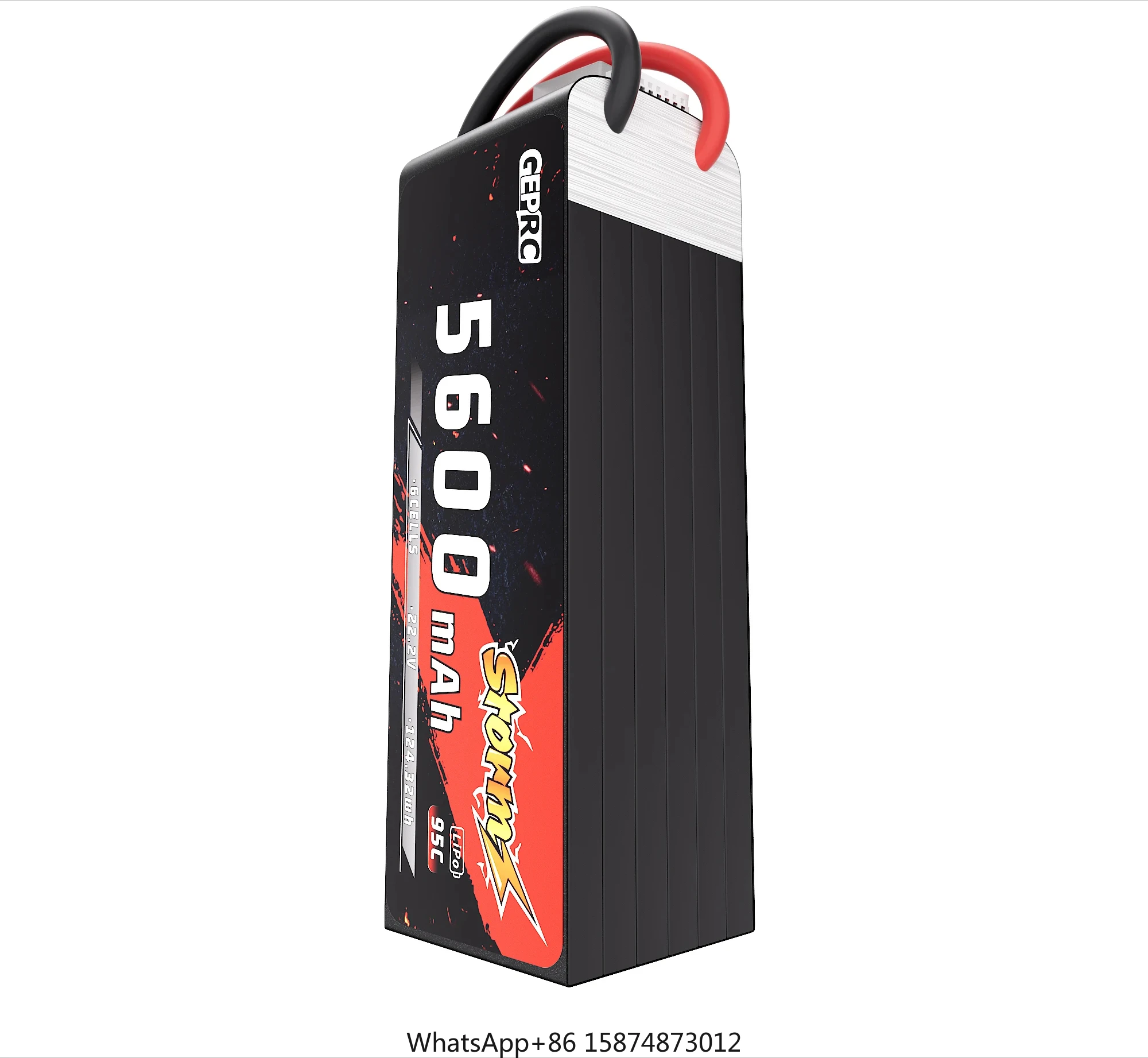 GEPRC Storm 6S 5600mAh95C Lipo chauve-souris tery Convient for8-12Inch count90S Plug RC Airp lane HelicopterQuadc opter FPVdr une course automobile