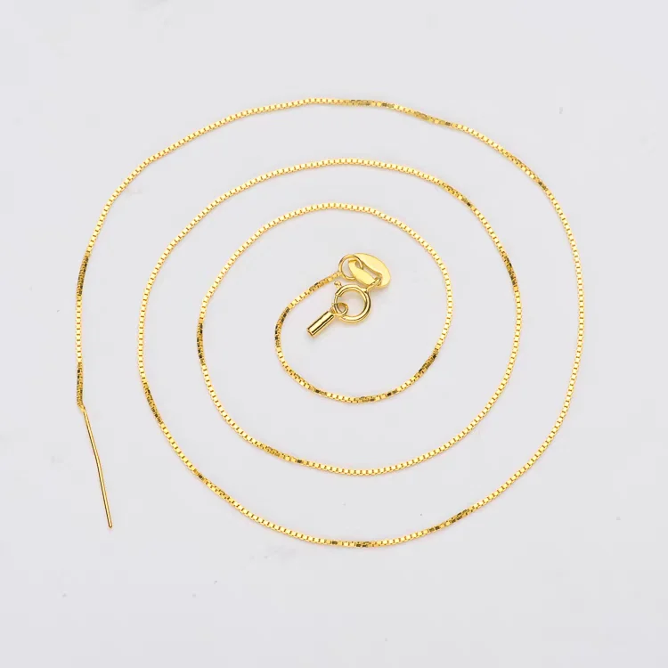 Wholesale 45cm 18 Inch Long 925 Sterling Silver Necklace Chain, 10pcs/lot