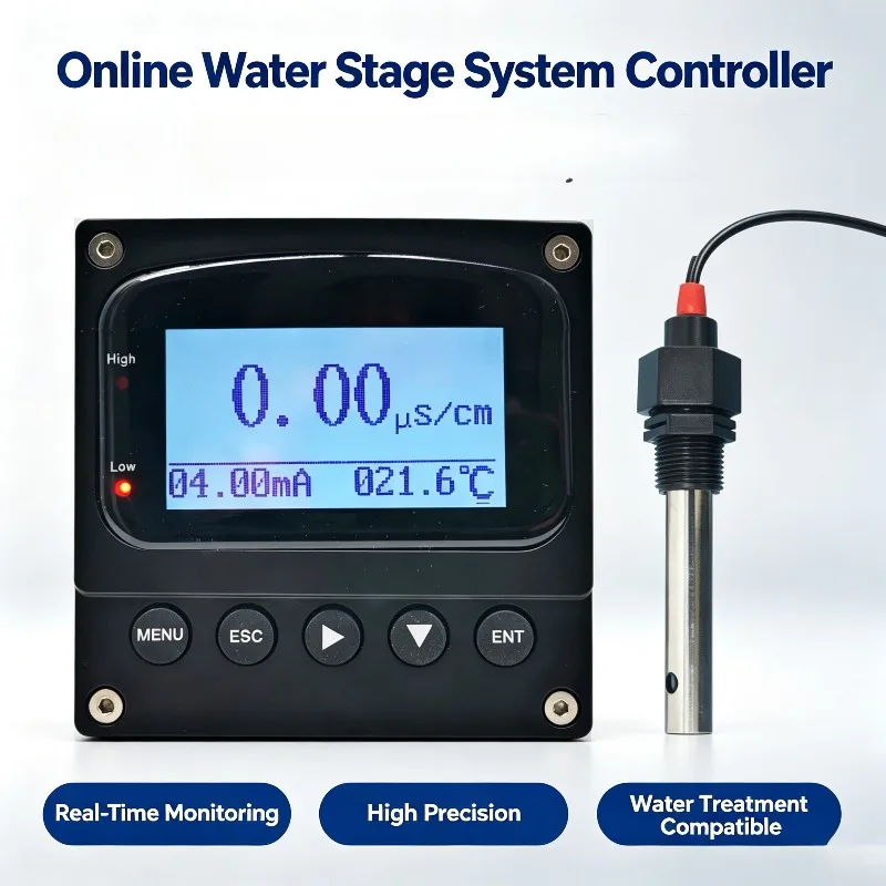 TDS-6850 Online Conductivity Resistivity Controller, Monitor & Control Water Conductivity Resistivity Value For Water Treatment