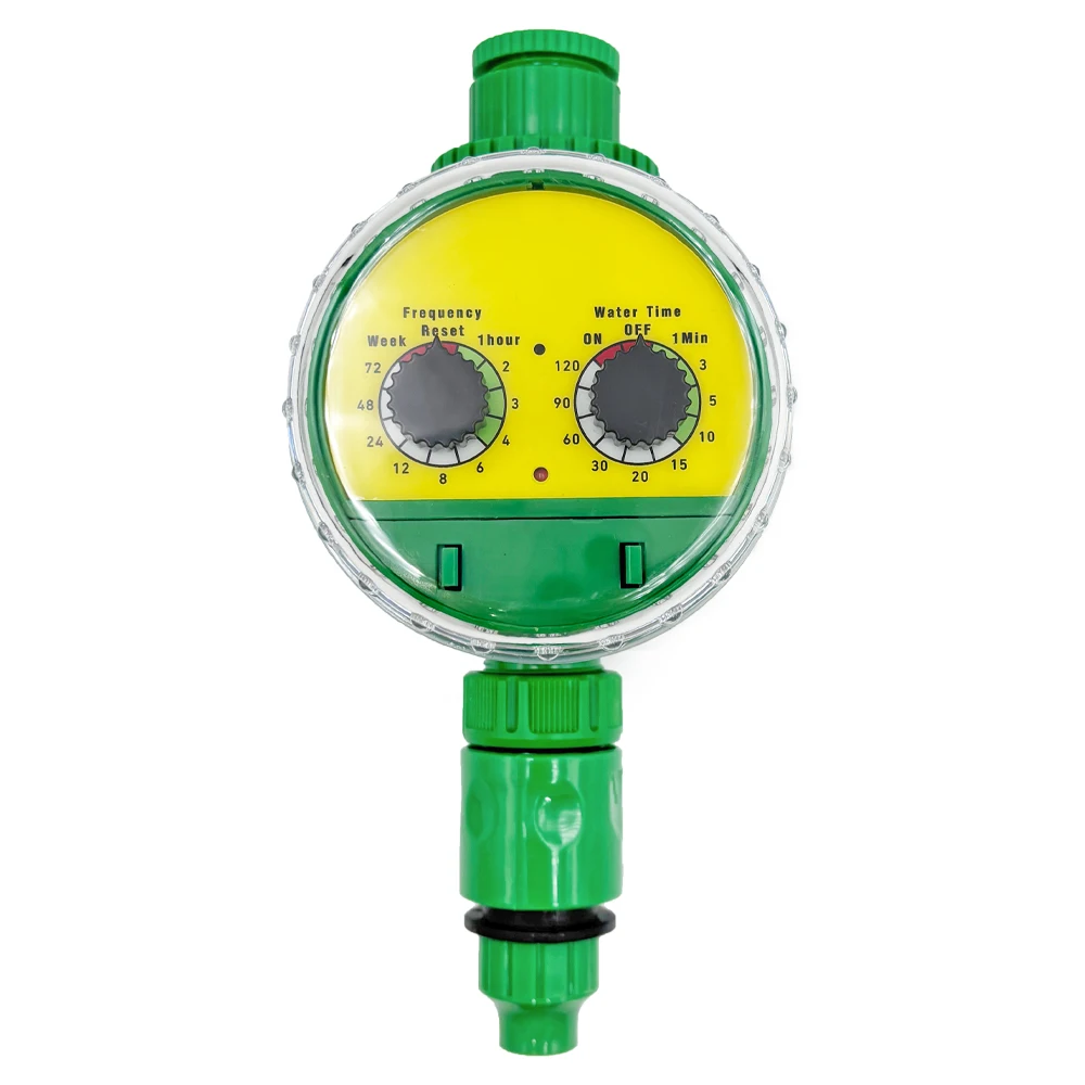 

Зеленый открытый пластиковый садовый электронный автоматический поливочный шланг, таймер для орошения, кран, водяной шланг