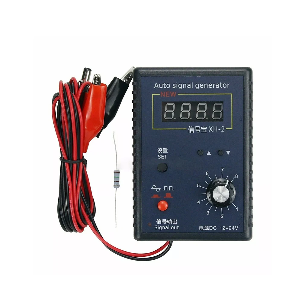 Portable Car Repairing Tool XH-2A Vehicle Signal Generator Stopwatch Hall Sensor Auto Crankshaft Position Simulator 2Hz To 8KHz