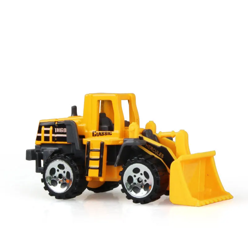 8 Styles Mini Alloy Engineering Car Tractor Toy Dump Truck Classic Model Vehicle Educational Toys for Boys Children