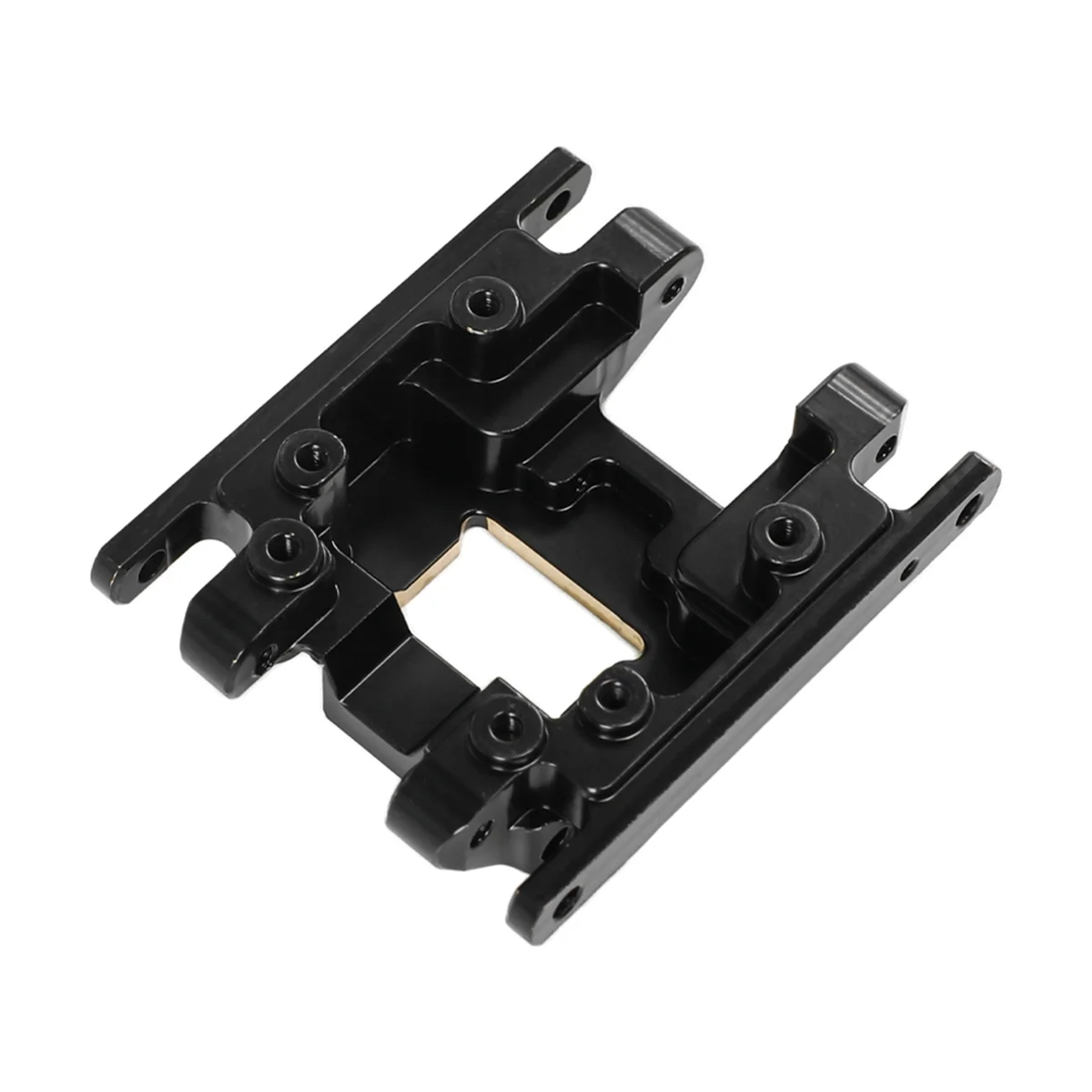 Y04A Piastra paramotore Base centrale per montaggio trasmissione RC per parti di aggiornamento TRX4M 1/18