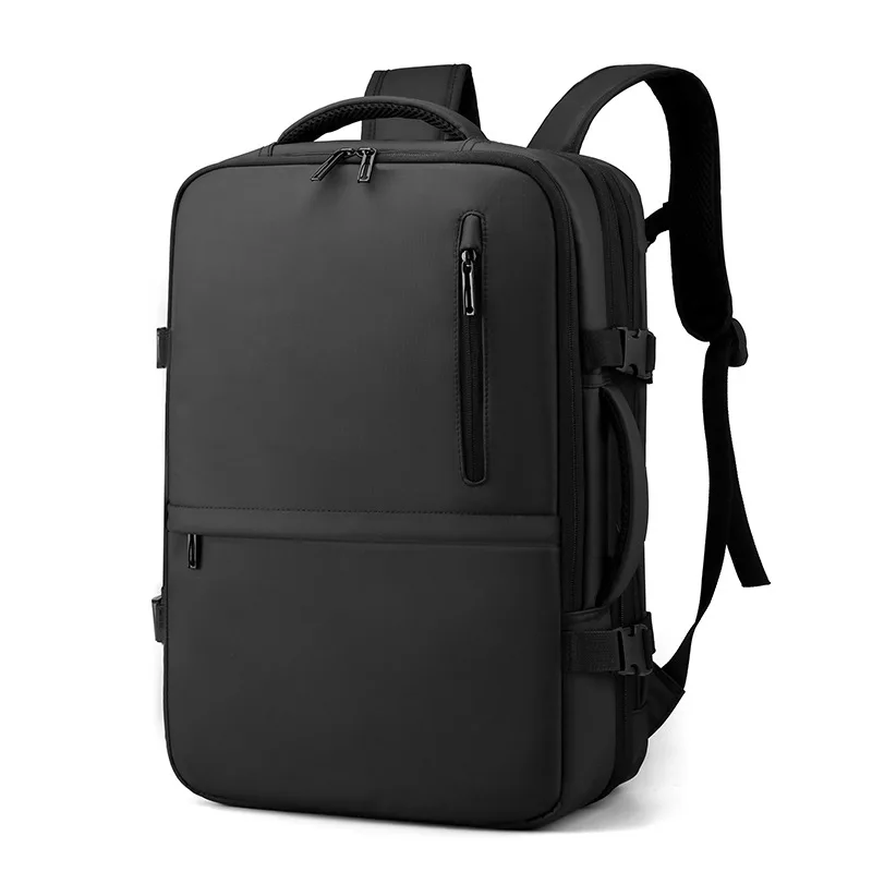 

Large Capacity Student Backpack Fashionable Travel Expandable 17 Inch Laptop Bag Commuter Business Men's Double Shoulder Bag