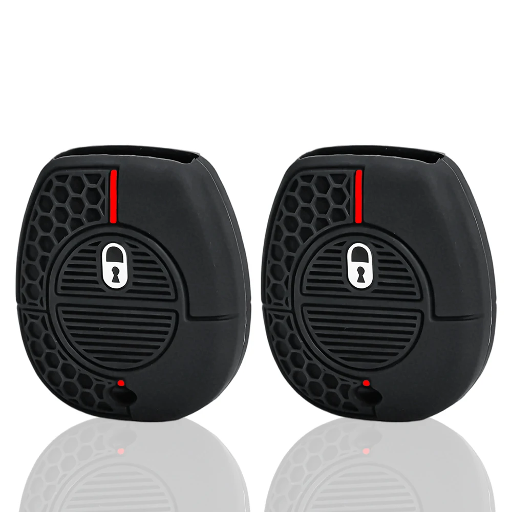 1 Buttons Silicone Car Key Remote Key Cover Shell For Nissan Micra Almera Primera X-Trail Navara Patrol Maxima