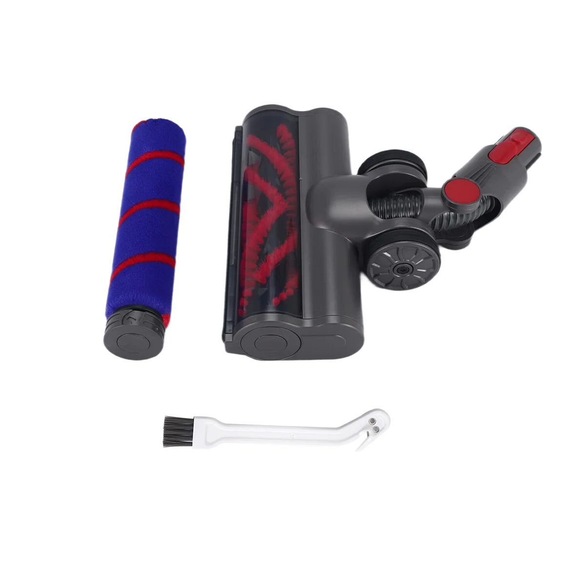 نوعية ل دايسون V7 V8 V10 V11 V15 المكانس الكهربائية مع استبدال فرشاة دوارة ناعمة بار LED المصابيح الأمامية فرشاة الأرضية إرفاق