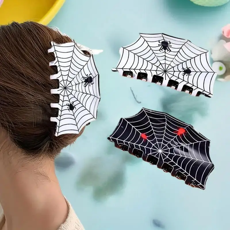 คลิปน้ำส้มสายชูใยแมงมุมที่สร้างสรรค์ไม่ซ้ำใครแฟชั่นคลิปตกแต่งปาร์ตี้ผมอเนกประสงค์อุปกรณ์เสริมผมวัสดุอื่นๆ