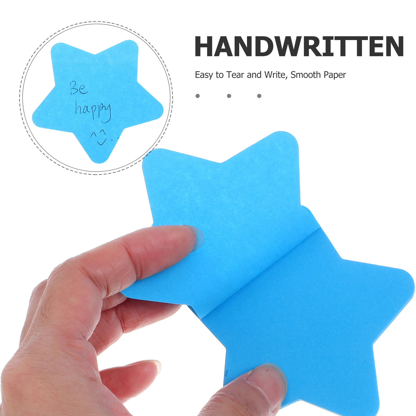 16Pcs Five Pointed Star Notepads Brightly Colored Self Adhesive Notes for Task Organization Study Planner Journal Cute School