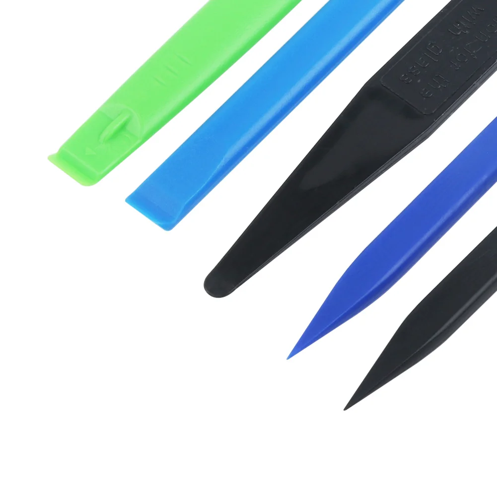 6 in 1 strumento di apertura professionale Kit di riparazione del telefono Spudger in metallo Spudger in plastica di Nylon antistatico per strumenti di leva elettronica