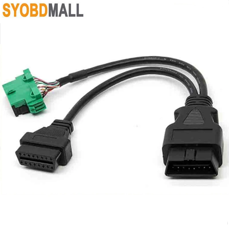 OBD2 16pin 16-core Full Connection Adapter for Citroen/Peugeot Car Scanner Connector Male To Female 16pin OBD2 Extension Cable