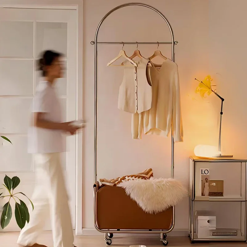 Opulent Apartments Hanger Pole Standing Coat Rack Multi Purpose Clothes Hanging Rack Design Muebles Para Hogar Luxury Furniture