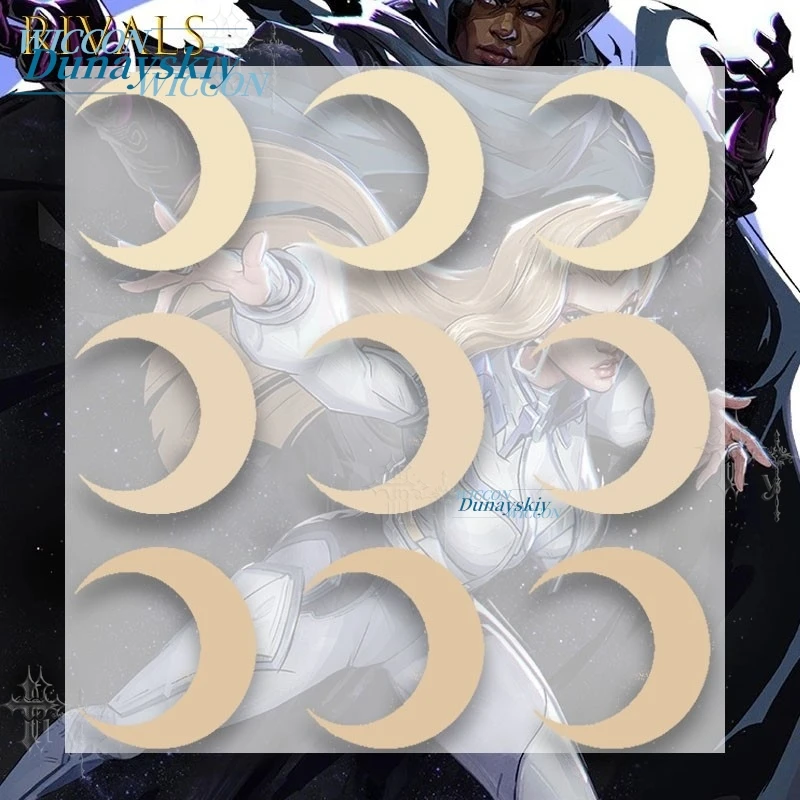 Waterproof Cosplay Tattoo Sticker Photo Prop Rivals Tandy Bowen Cloak And Non Toxic Disposable Party Background Party